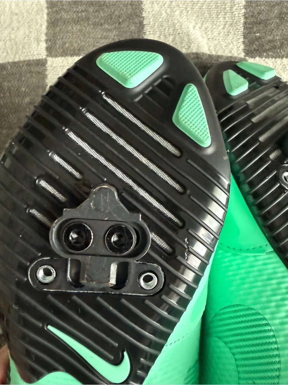 Nike super RepMint Green Slip-On cycle shoes